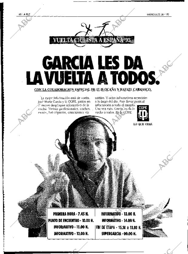 ABC MADRID 28-04-1993 página 66