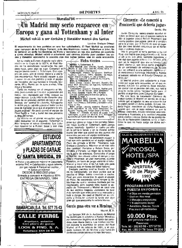 ABC MADRID 28-04-1993 página 85