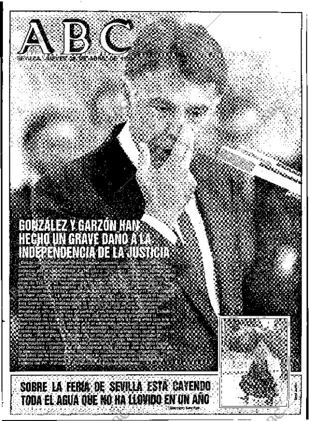 ABC SEVILLA 29-04-1993 página 1