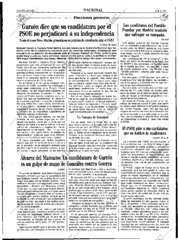 ABC SEVILLA 29-04-1993 página 23