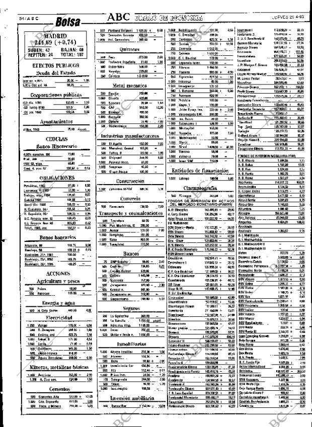ABC SEVILLA 29-04-1993 página 84
