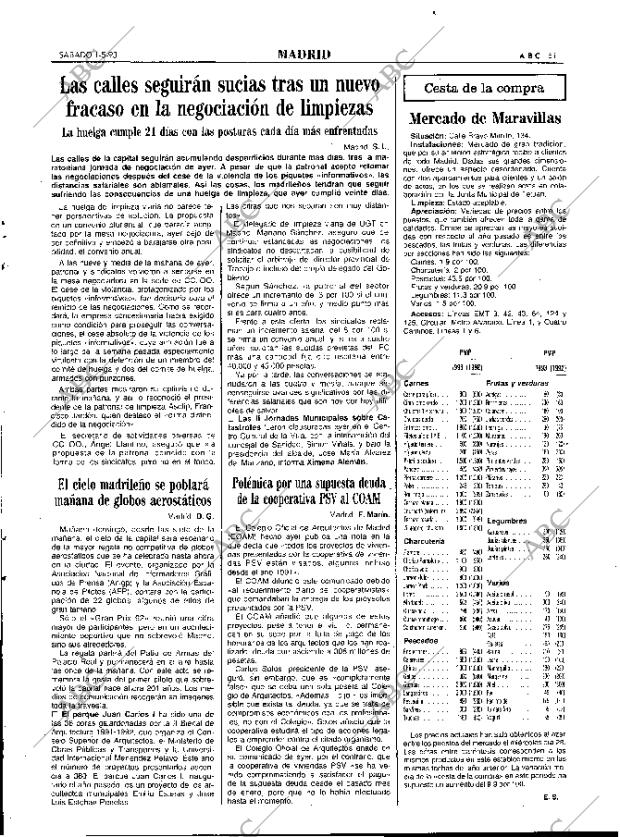 ABC MADRID 01-05-1993 página 61