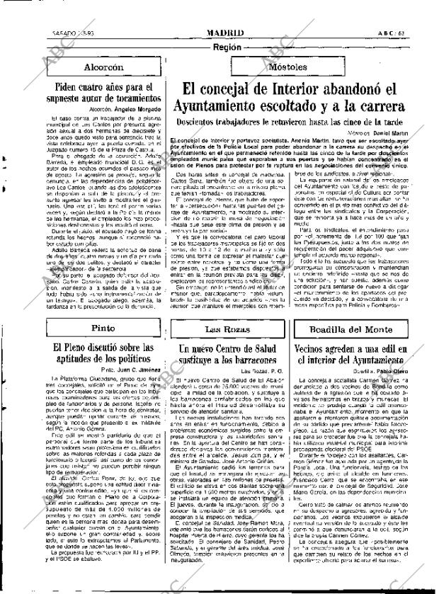 ABC MADRID 01-05-1993 página 63