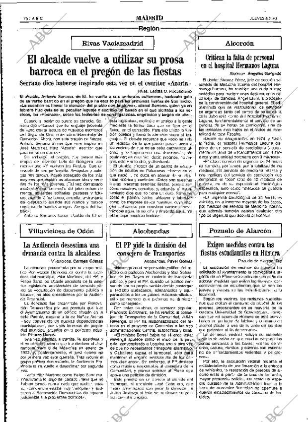 ABC MADRID 06-05-1993 página 76