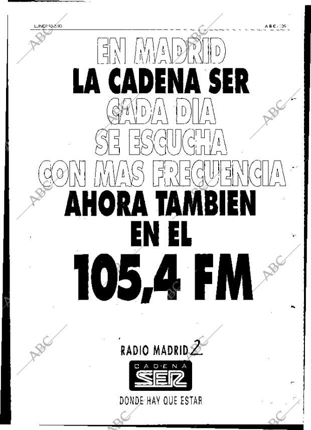 ABC MADRID 10-05-1993 página 109