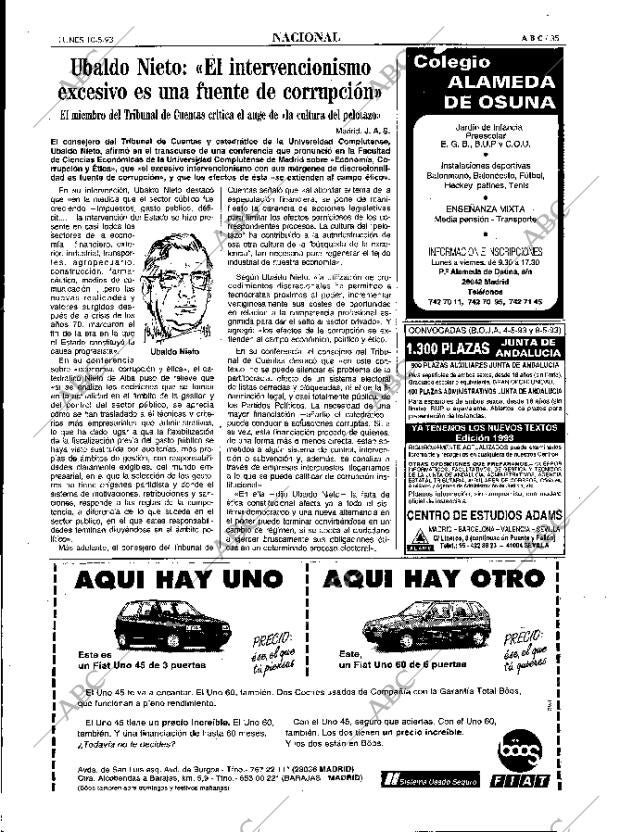 ABC MADRID 10-05-1993 página 35