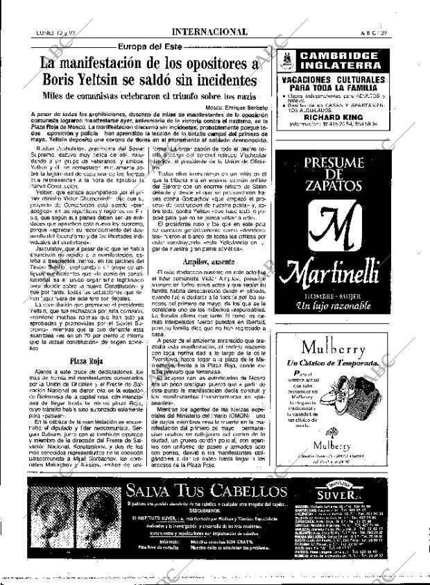 ABC MADRID 10-05-1993 página 39