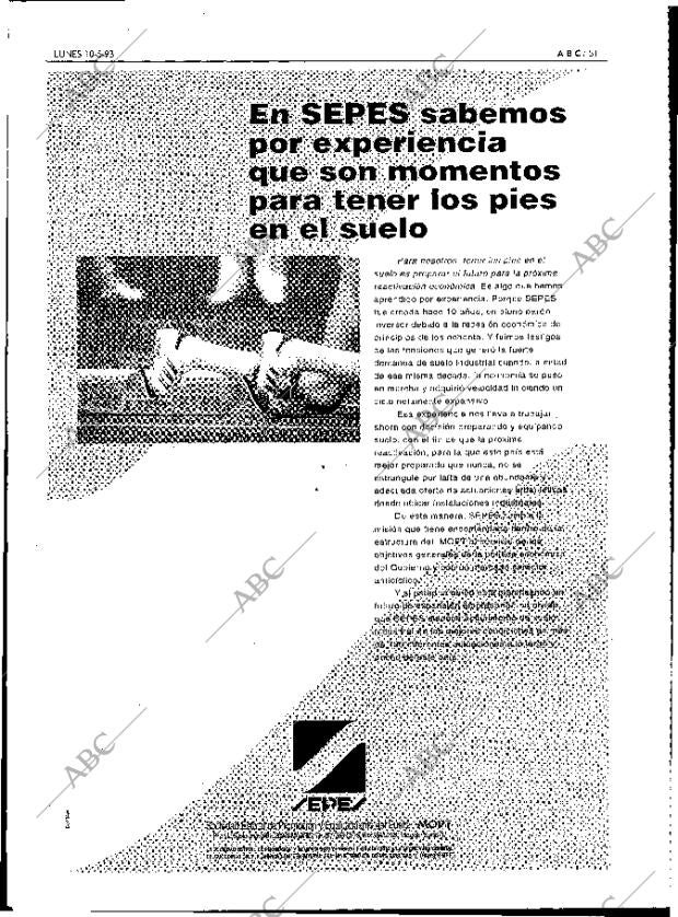 ABC MADRID 10-05-1993 página 51