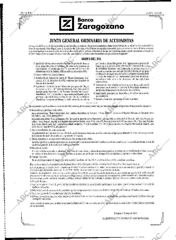 ABC MADRID 10-05-1993 página 56