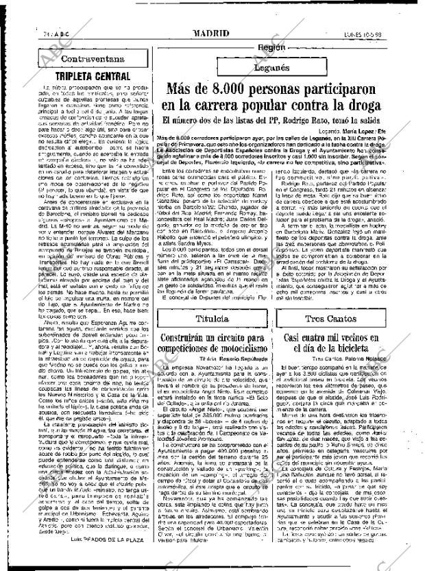 ABC MADRID 10-05-1993 página 74