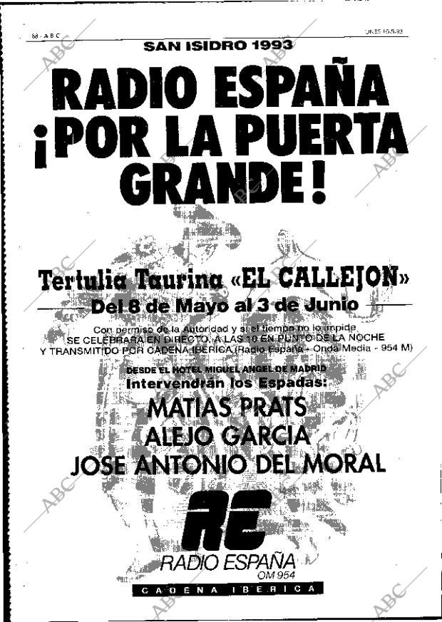 ABC MADRID 10-05-1993 página 88