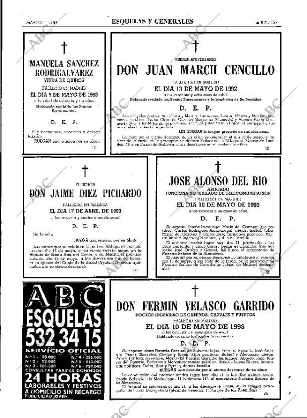 ABC MADRID 11-05-1993 página 107