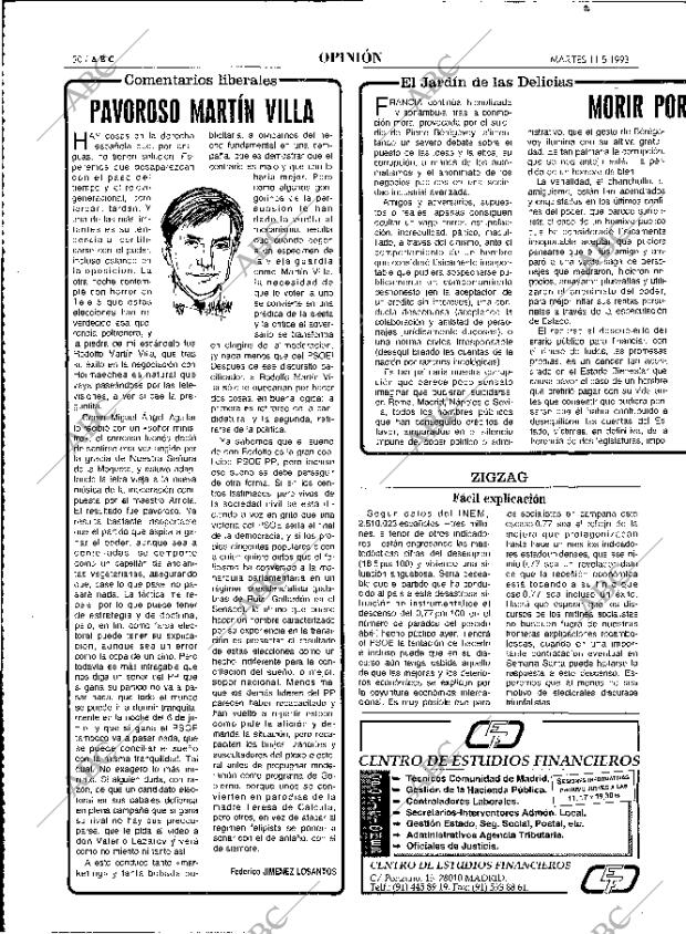 ABC MADRID 11-05-1993 página 20