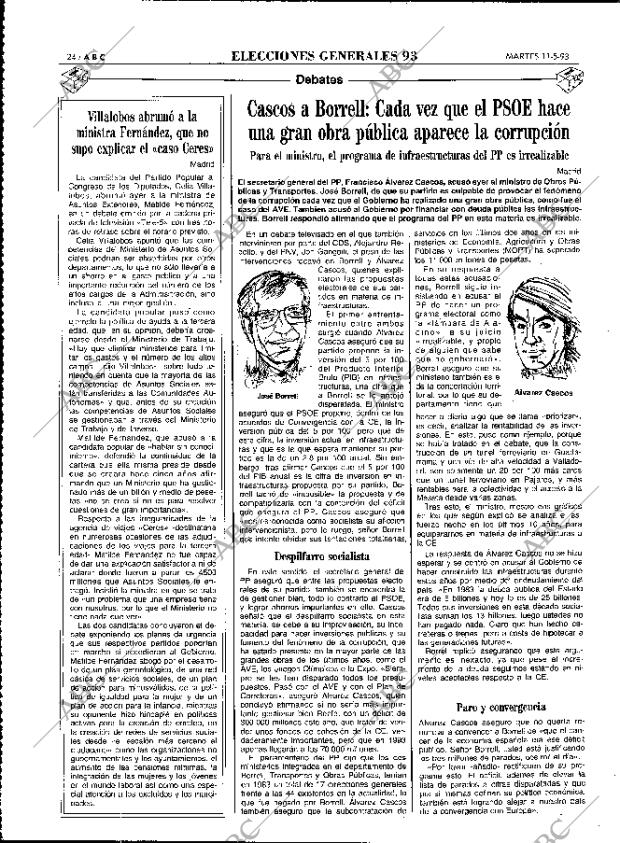 ABC MADRID 11-05-1993 página 24