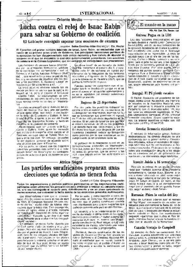 ABC MADRID 11-05-1993 página 42