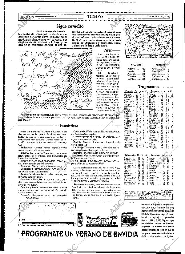 ABC MADRID 11-05-1993 página 72