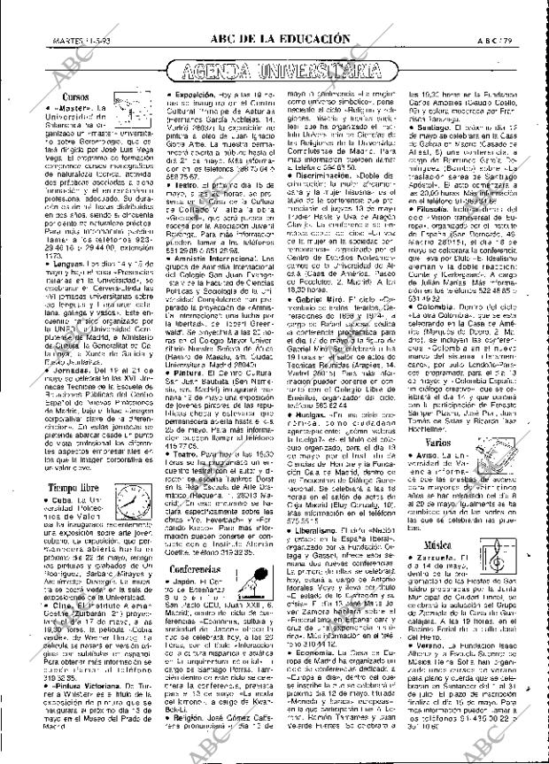 ABC MADRID 11-05-1993 página 79