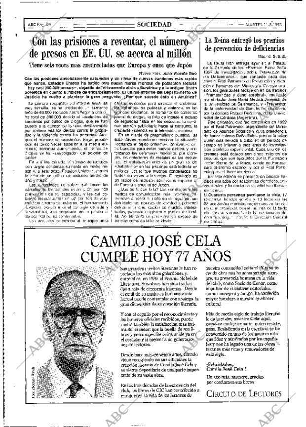 ABC MADRID 11-05-1993 página 84