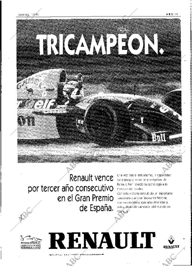 ABC MADRID 11-05-1993 página 93