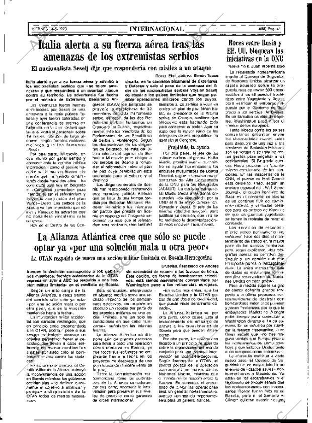 ABC MADRID 14-05-1993 página 41