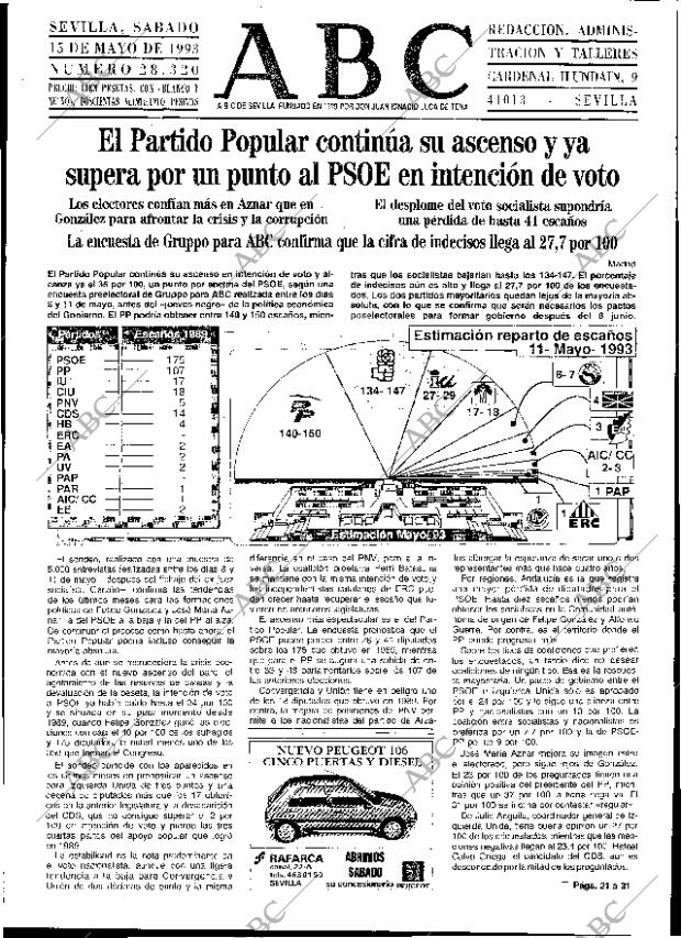 ABC SEVILLA 15-05-1993 página 15