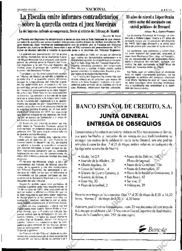 ABC SEVILLA 15-05-1993 página 41