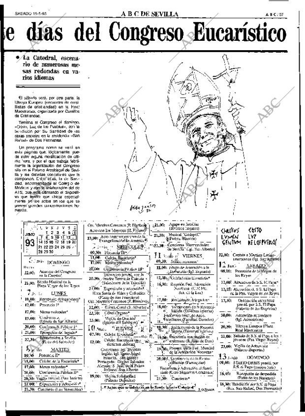 ABC SEVILLA 15-05-1993 página 57