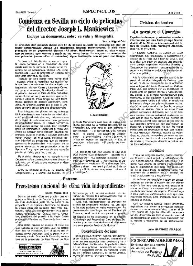 ABC SEVILLA 15-05-1993 página 91