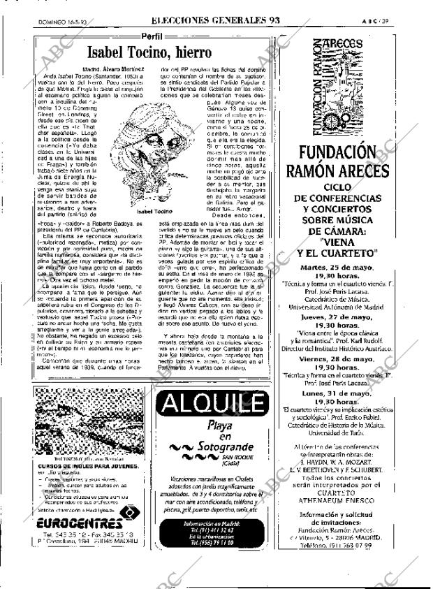 ABC MADRID 16-05-1993 página 39