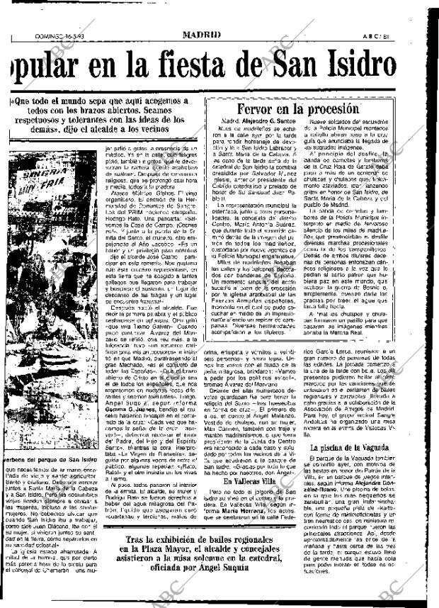 ABC MADRID 16-05-1993 página 81