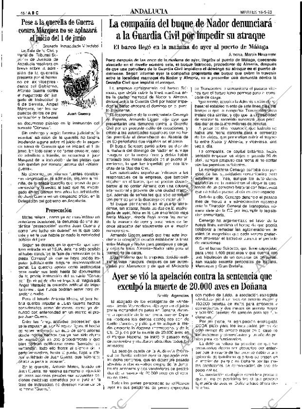 ABC SEVILLA 18-05-1993 página 48
