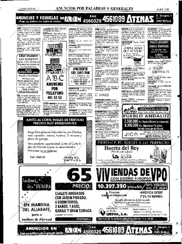 ABC SEVILLA 20-05-1993 página 105