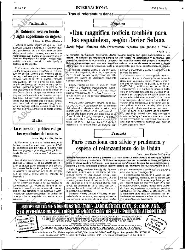 ABC SEVILLA 20-05-1993 página 40