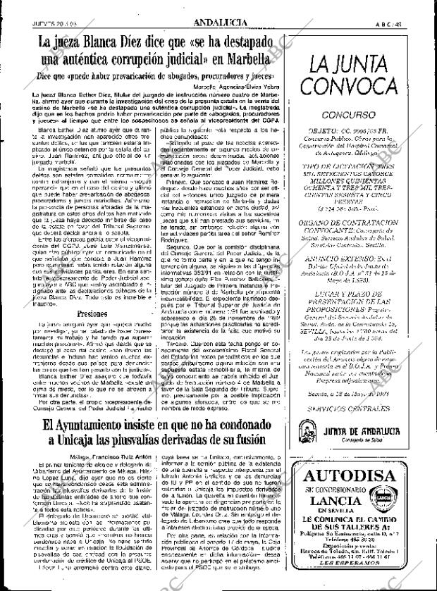 ABC SEVILLA 20-05-1993 página 49