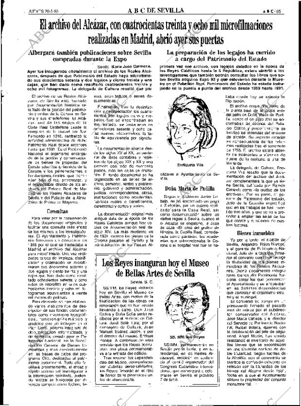 ABC SEVILLA 20-05-1993 página 55
