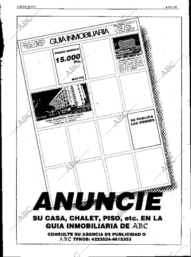 ABC SEVILLA 20-05-1993 página 65