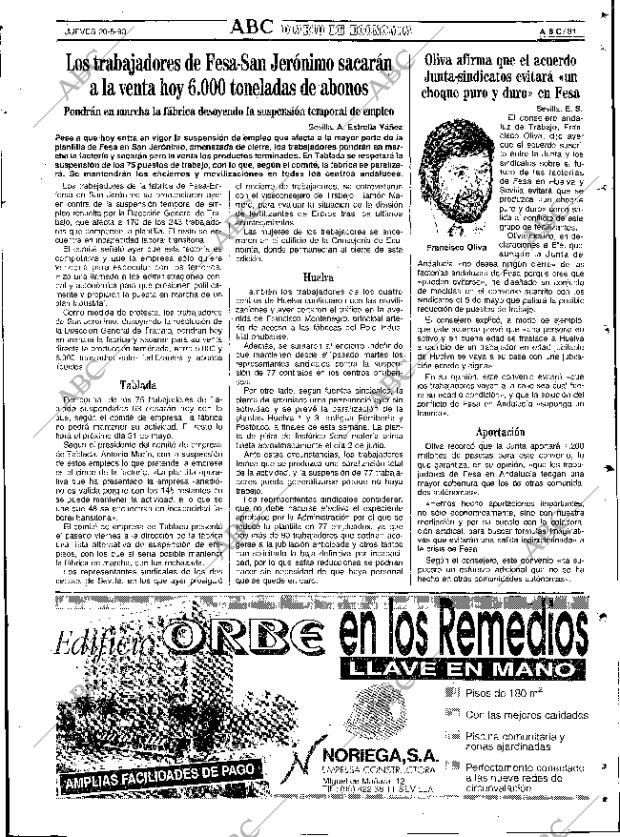 ABC SEVILLA 20-05-1993 página 81