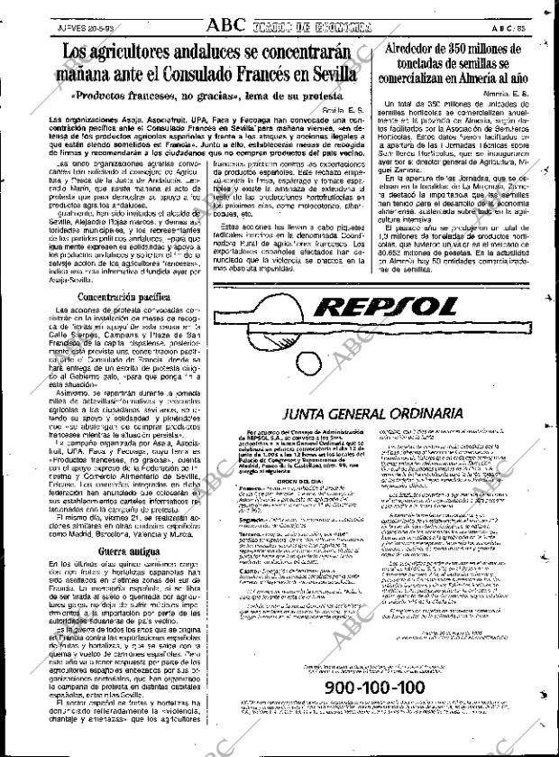 ABC SEVILLA 20-05-1993 página 83