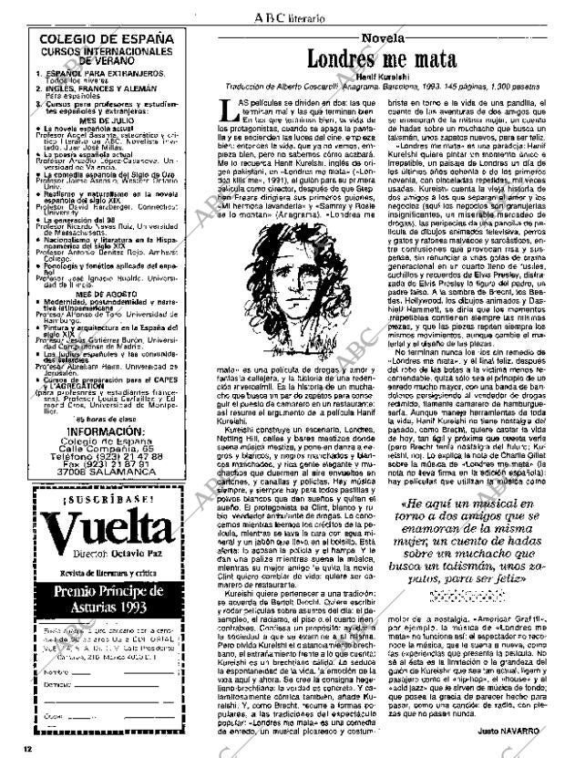 CULTURAL MADRID 21-05-1993 página 12