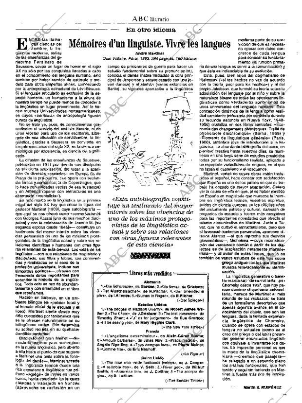 CULTURAL MADRID 21-05-1993 página 23