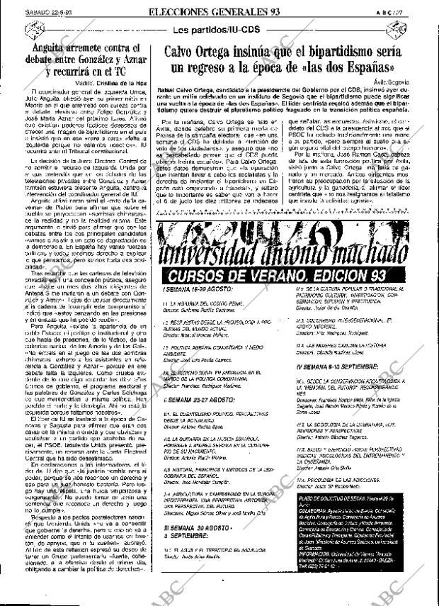 ABC SEVILLA 22-05-1993 página 27