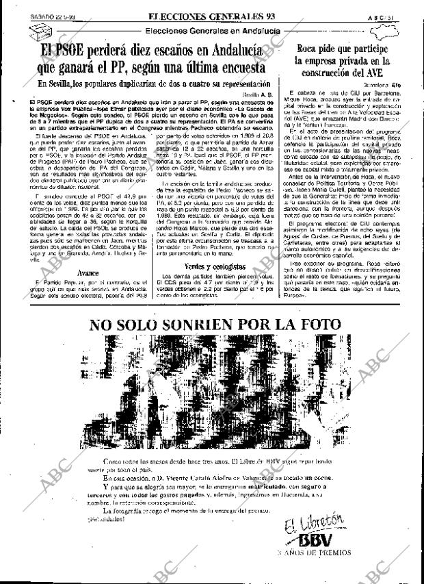 ABC SEVILLA 22-05-1993 página 31