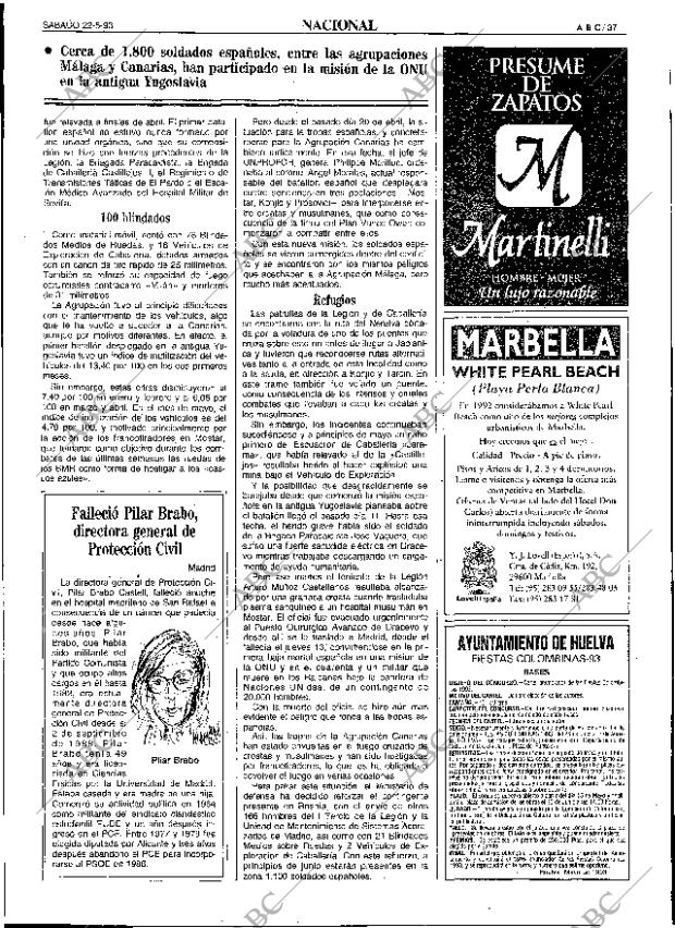 ABC SEVILLA 22-05-1993 página 37