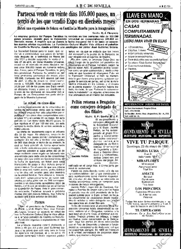 ABC SEVILLA 22-05-1993 página 59