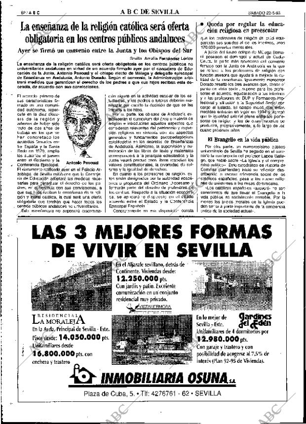 ABC SEVILLA 22-05-1993 página 62