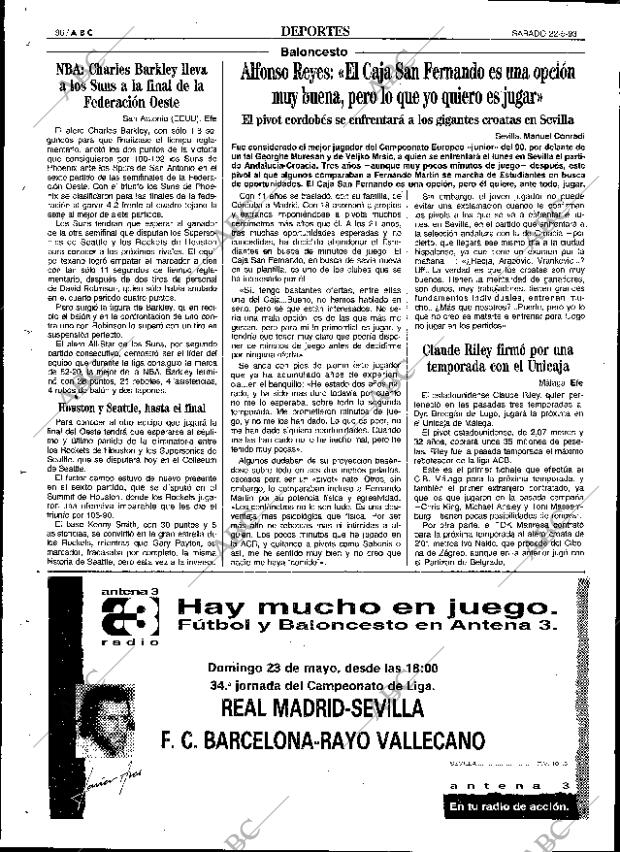 ABC SEVILLA 22-05-1993 página 96