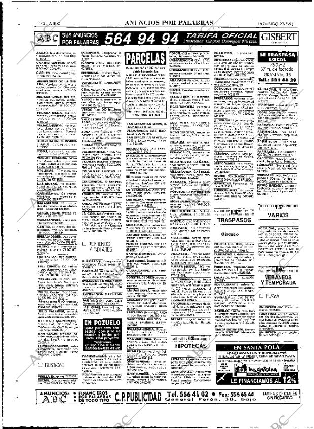 ABC MADRID 23-05-1993 página 142