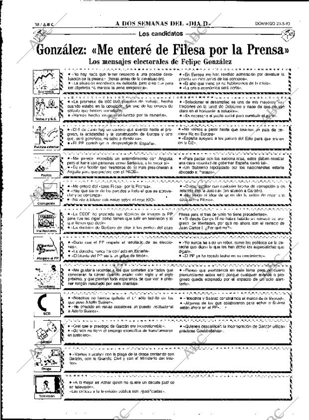 ABC MADRID 23-05-1993 página 38