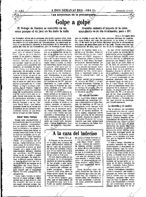 ABC MADRID 23-05-1993 página 40