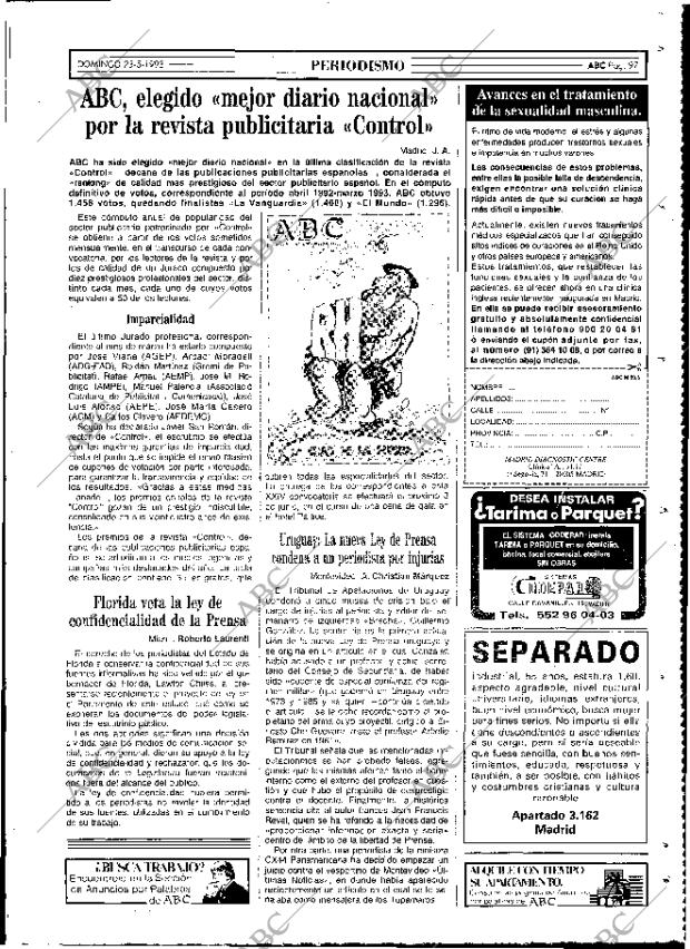 ABC MADRID 23-05-1993 página 97